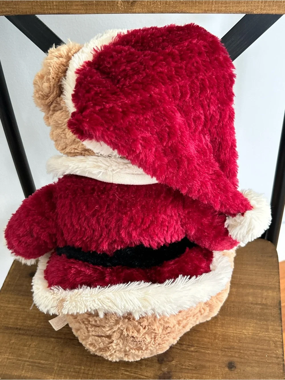 Dan Dee Holiday Teddy Bear Plush Santa Outfit Christmas soft collector bear